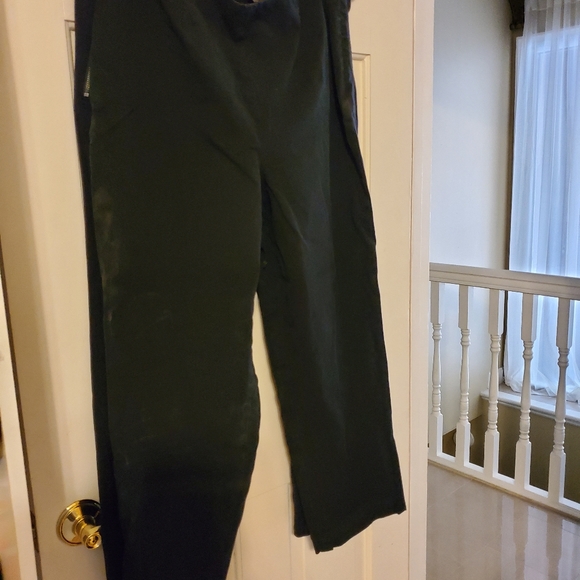 Lane Bryant pants sz 14W, black cotton,side zipper. EUC - Picture 5 of 6